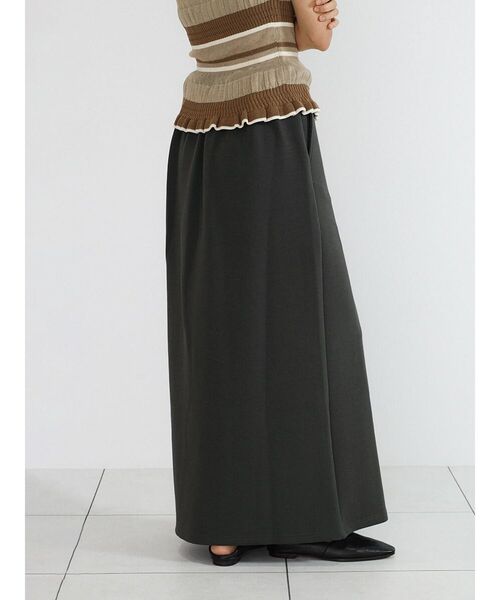 FIKA.(フィーカ)の「Sweat narrow skirt(スカート・レディース・グレー/ブラウン/ブラック・FREE)」の16枚目の写真
