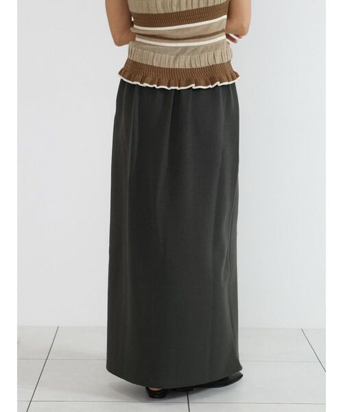 FIKA.(フィーカ)の「Sweat narrow skirt(スカート・レディース・グレー/ブラウン/ブラック・FREE)」の17枚目の写真