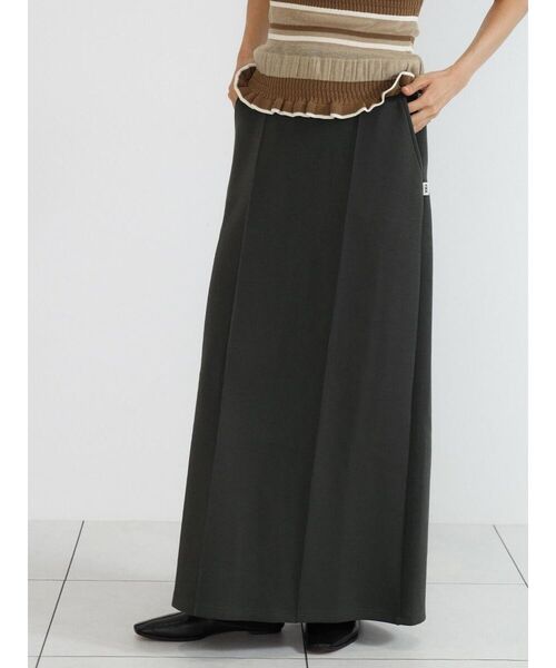 FIKA.(フィーカ)の「Sweat narrow skirt(スカート・レディース・グレー/ブラウン/ブラック・FREE)」の18枚目の写真