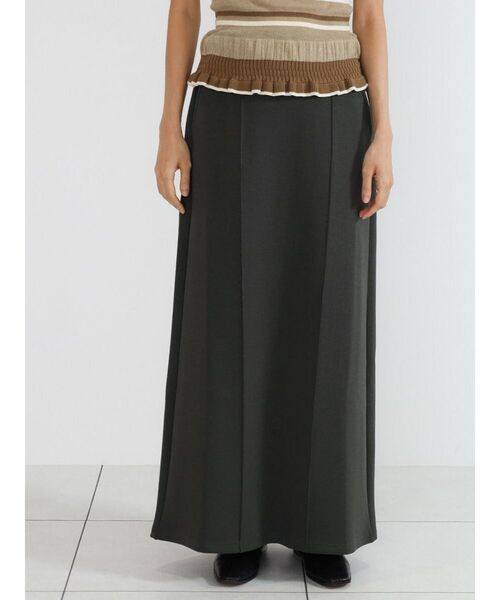 FIKA.(フィーカ)の「Sweat narrow skirt(スカート・レディース・グレー/ブラウン/ブラック・FREE)」の19枚目の写真