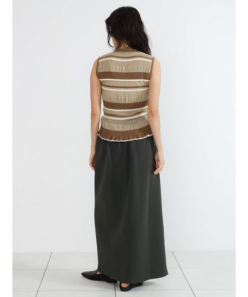 FIKA.(フィーカ)の「Sweat narrow skirt(スカート・レディース・グレー/ブラウン/ブラック・FREE)」の12枚目の写真