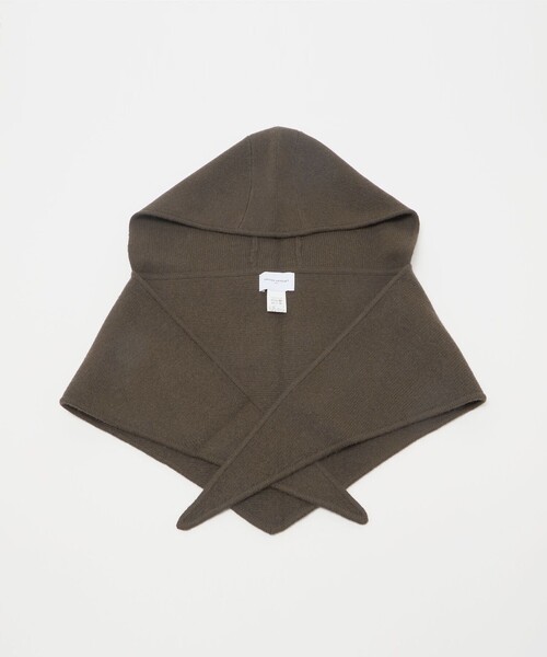 UNITED ARROWS(ユナイテッドアローズ)の「フーデッド ストール(ストール/ショール・レディース・ダークグレー/ブラック/ダークブラウン・FREE)」の3枚目の写真