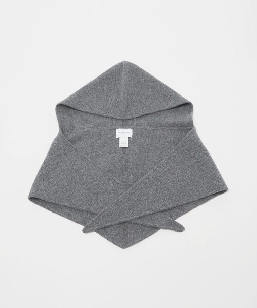 UNITED ARROWS(ユナイテッドアローズ)の「フーデッド ストール(ストール/ショール・レディース・ダークグレー/ブラック/ダークブラウン・FREE)」の2枚目の写真