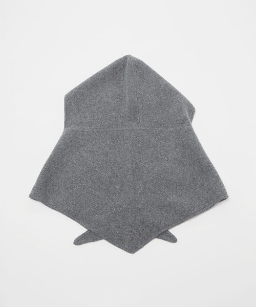 UNITED ARROWS(ユナイテッドアローズ)の「フーデッド ストール(ストール/ショール・レディース・ダークグレー/ブラック/ダークブラウン・FREE)」の11枚目の写真