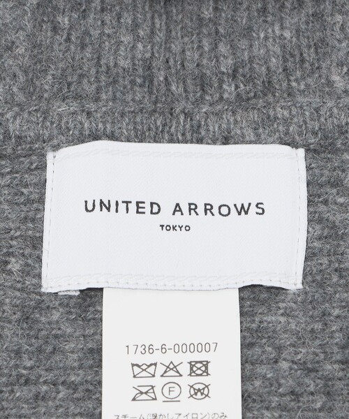 UNITED ARROWS(ユナイテッドアローズ)の「フーデッド ストール(ストール/ショール・レディース・ダークグレー/ブラック/ダークブラウン・FREE)」の15枚目の写真