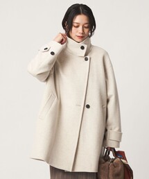［size SHORT/TALLあり］＜1_OF MINE＞スタンドカラー コート