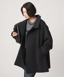 ［size SHORT/TALLあり］＜1_OF MINE＞スタンドカラー コート