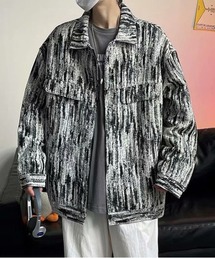 DSグラフィックパターンオーバージャケット