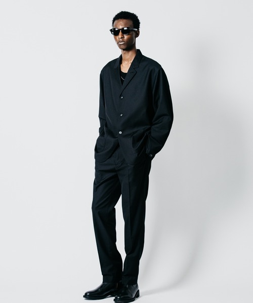 CRIMIE（クライミー）の「4-BUTTON TAILORED SUIT JACKET WITH 3-BUTTON LOOK（テーラードジャケット・メンズ・ブラック/ブラウン・XXL/XL/L/M/S）」の12枚目の写真