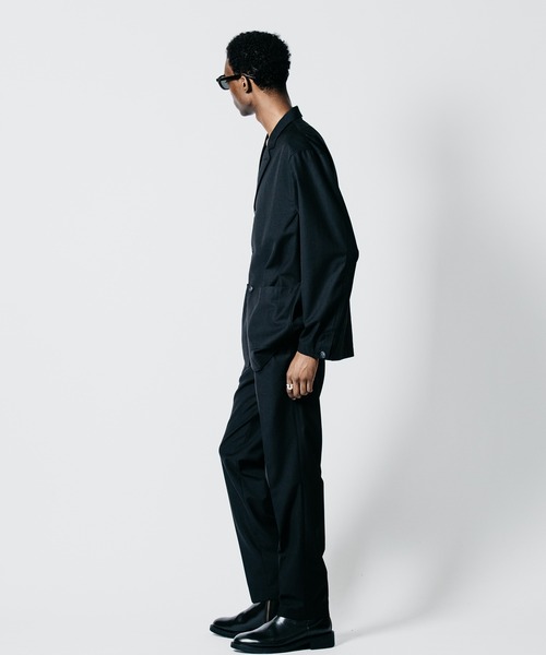 CRIMIE（クライミー）の「4-BUTTON TAILORED SUIT JACKET WITH 3-BUTTON LOOK（テーラードジャケット・メンズ・ブラック/ブラウン・XXL/XL/L/M/S）」の13枚目の写真