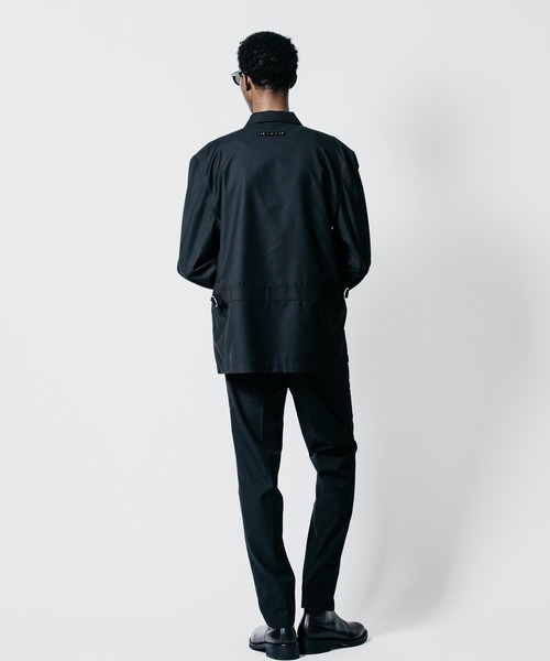 CRIMIE（クライミー）の「4-BUTTON TAILORED SUIT JACKET WITH 3-BUTTON LOOK（テーラードジャケット・メンズ・ブラック/ブラウン・XXL/XL/L/M/S）」の14枚目の写真