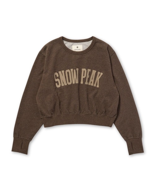 Snow Peak(スノーピーク)の「Snow Peak / Urake Varsity Print Pullover 裏毛 バーシティプリントプルオーバー(スウェット・メンズ・ライトグレー/チャコール・1/3/2)」の15枚目の写真