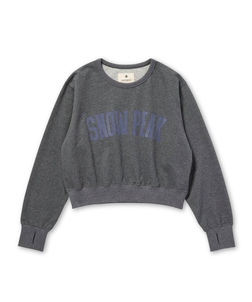 Snow Peak(スノーピーク)の「Snow Peak / Urake Varsity Print Pullover 裏毛 バーシティプリントプルオーバー(スウェット・メンズ・ライトグレー/チャコール・1/3/2)」の14枚目の写真