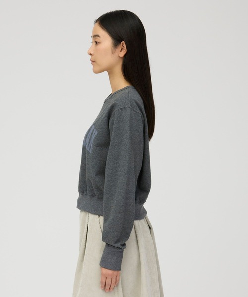 Snow Peak(スノーピーク)の「Snow Peak / Urake Varsity Print Pullover 裏毛 バーシティプリントプルオーバー(スウェット・メンズ・ライトグレー/チャコール・1/3/2)」の9枚目の写真