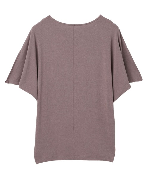 Julier Yoga and Relax(ジュリエヨガアンドリラックス)の「Julier ストレッチベア天竺プルオーバー(Tシャツ/カットソー・レディース・ピンク系その他/ホワイト/ブラック・FREE)」の14枚目の写真