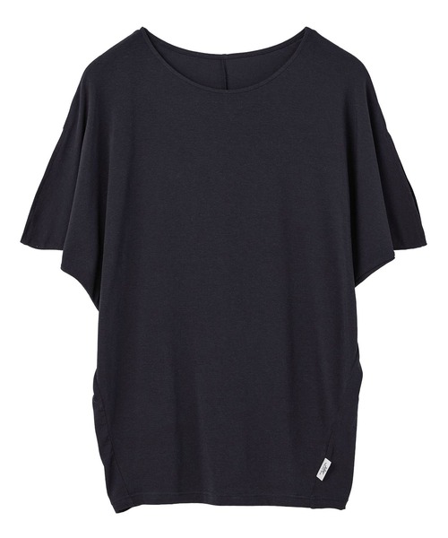 Julier Yoga and Relax(ジュリエヨガアンドリラックス)の「Julier ストレッチベア天竺プルオーバー(Tシャツ/カットソー・レディース・ピンク系その他/ホワイト/ブラック・FREE)」の4枚目の写真