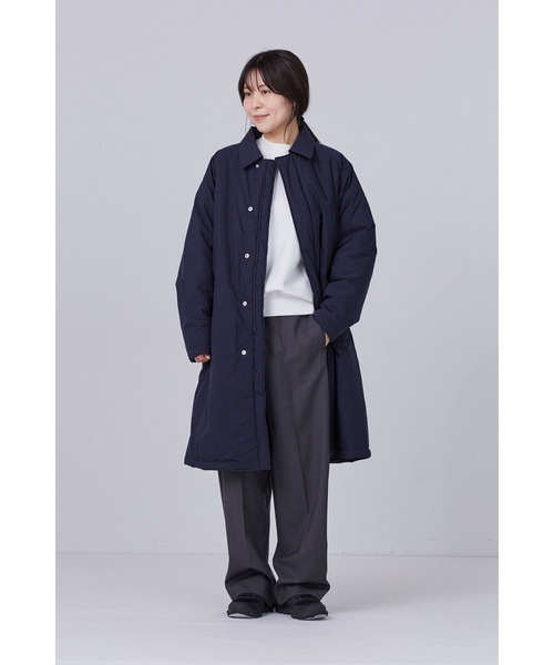 Y(ワイ)の「Y / ORGANIC COTTON / POLYESTER PADDING CO(ダウンジャケット/コート・メンズ・ホワイト/ネイビー・MEDIUM/SMALL/LARGE)」の21枚目の写真