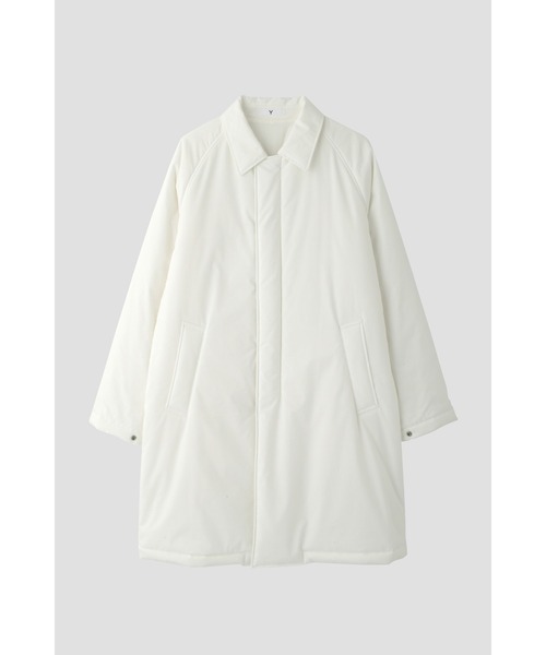 Y(ワイ)の「Y / ORGANIC COTTON / POLYESTER PADDING CO(ダウンジャケット/コート・メンズ・ホワイト/ネイビー・MEDIUM/SMALL/LARGE)」の12枚目の写真