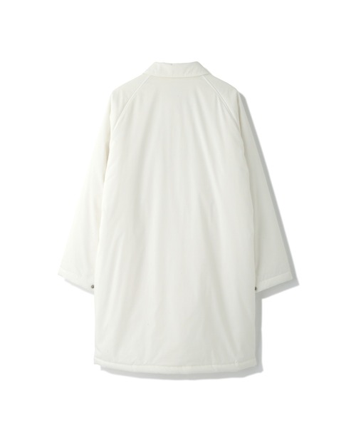 Y(ワイ)の「Y / ORGANIC COTTON / POLYESTER PADDING CO(ダウンジャケット/コート・メンズ・ホワイト/ネイビー・MEDIUM/SMALL/LARGE)」の13枚目の写真