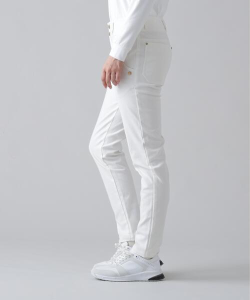 St ANDREWS（セントアンドリュース）の「[ストレッチ]  起毛ジャガード5ポケットパンツ (WOMENS)（その他パンツ・レディース・ネイビー/グリーン/ホワイト・S/M/L）」の6枚目の写真
