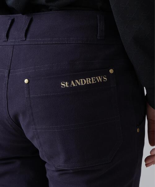 St ANDREWS（セントアンドリュース）の「[ストレッチ]  起毛ジャガード5ポケットパンツ (WOMENS)（その他パンツ・レディース・ネイビー/グリーン/ホワイト・S/M/L）」の21枚目の写真