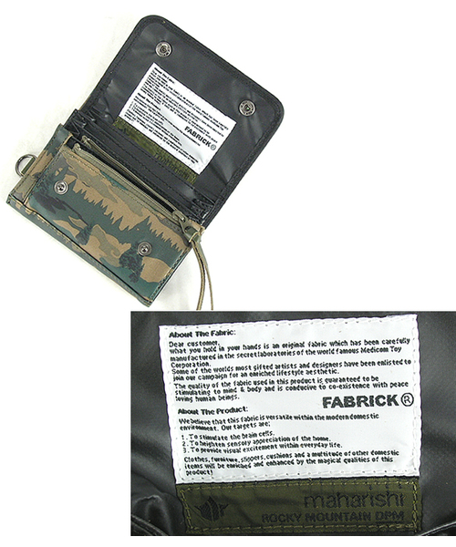 SHIPS JET BLUE(シップスジェットブルー)の「MEDICOM TOY:MAHARISHI WALLET(財布・メンズ・カモフラージュ・ONE SIZE)」の4枚目の写真