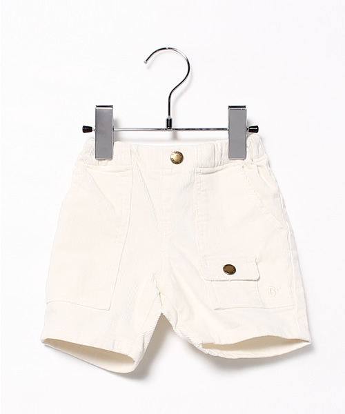 B:MING by BEAMS（ビーミングバイビームス）の「ビーミング by ビームス / ショートベイカーパンツ（その他パンツ・キッズ・サックスブルー/ネイビー/ベージュ/ホワイト・110/100/130/120/150/140/90/80）」の2枚目の写真