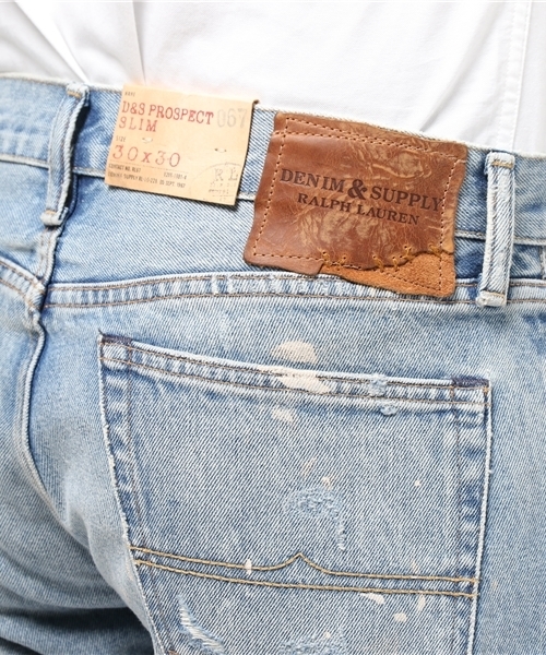 Denim & Supply Ralph Lauren（デニムアンドサプライラルフローレン）の「D&S プロスペクト スリム ジーンズ（デニムパンツ・メンズ・ブルー系9・34/32/32/30/30/32/36/32/29/32/30/30/27/32/27/30/28/32/29/30/32/32/33/32/28/30/31/32/31/30/33/30）」の3枚目の写真