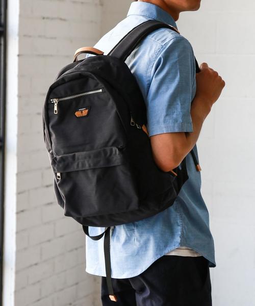 AS2OV（アッソブ）の「[アッソブ] BC★AS2OV CORDURA DP バックパック ◆（バックパック/リュック・メンズ・ブラック/グレー/ダークグリーン/ネイビー・FREE）」の2枚目の写真