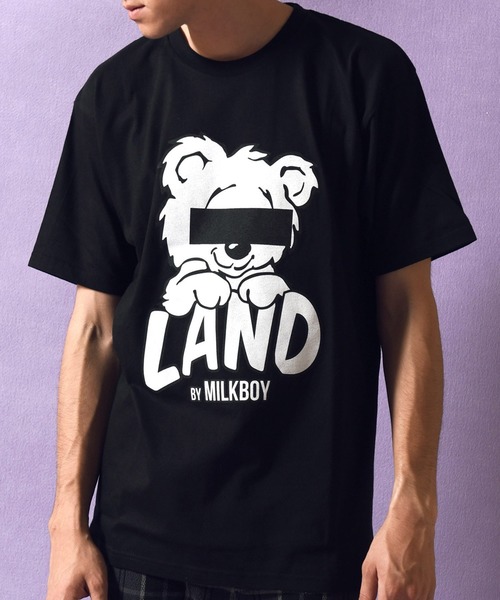 直営 店 Bear Land Tシャツ Tシャツ カットソー Milkboy ミルクボーイ のファッション 一流メーカー品 Arenatheatre Net