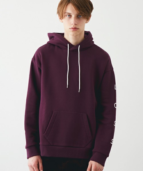 STUDIOUS(ステュディオス)の「【STUDIOUS】 HAJOプリントパーカー “VID LOSS”(パーカー・メンズ・ワイン/グレー・2/1)」の7枚目の写真