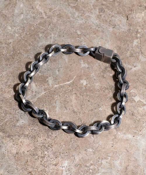 Magine(マージン)の「GILD Roughness texture chain anklet(アンクレット)」|シルバー