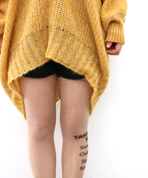 Kastane（カスタネ）の「バックリボンチュニック（ニット/セーター・レディース・ベージュ/ネイビー/ピンク/オレンジ・FREE）」の5枚目の写真