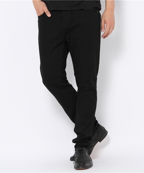 MIDWEST(ミッドウエスト)の「DIET BUTCHER SLIM SKIN ルーズフィットデニム(その他パンツ・メンズ・ブラック/ダークブルー・1/2)」の1枚目の写真