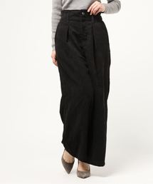 earth music&ecology | ・ハイウエストコーデュロイワイドパンツ(その他パンツ)