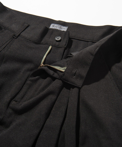 glamb（グラム）の「Tuck cropped pants /　タッククロップドパンツ（その他パンツ・メンズ・グレー/ブラック・2/4/0/3/1）」の18枚目の写真