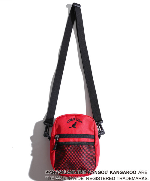 KANGOL（カンゴール）の「∴WEGO/【WEB限定】KANGOL SPORT 別注ミニショルダーバッグ（ショルダーバッグ・メンズ・ネイビー/レッド/ホワイト/ベージュ/ブラック/トリコロール/その他1/イエロー/パープル/ブラック系その他/ベージュ系その他/ホワイト系その他・FREE）」の19枚目の写真