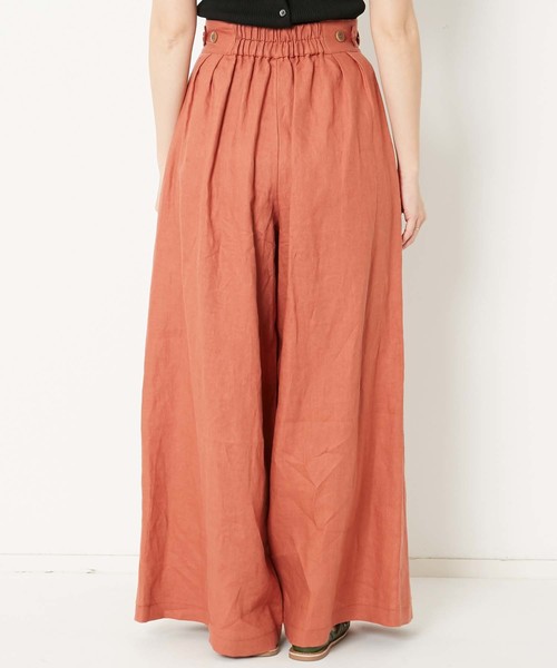 AMERICAN RAG CIE（アメリカンラグシー）の「AMERICAN RAG CIE リネンワイドパンツ（その他パンツ・レディース・ブラック/ベージュ/バーガンディー/オリーブ・M）」の11枚目の写真