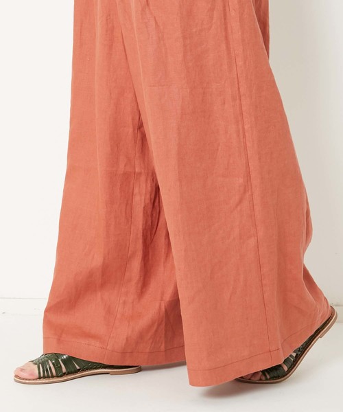 AMERICAN RAG CIE（アメリカンラグシー）の「AMERICAN RAG CIE リネンワイドパンツ（その他パンツ・レディース・ブラック/ベージュ/バーガンディー/オリーブ・M）」の15枚目の写真