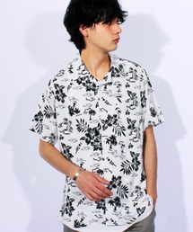 ８(eight) | アロハシャツ 半袖 花柄 レーヨン(シャツ/ブラウス)