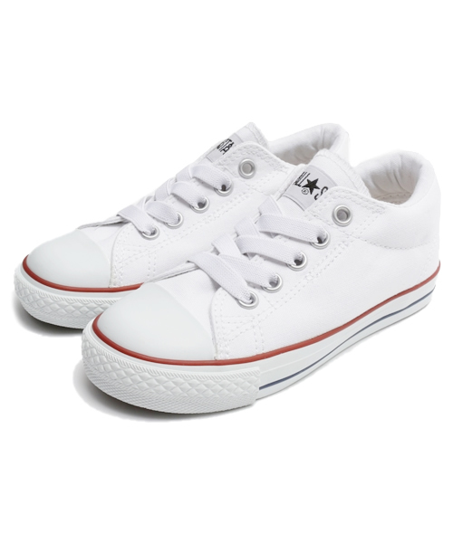 こども ビームス（コドモビームス）の「CONVERSE / ALL STAR スリッポン OX (15～22cm)（スニーカー・キッズ・オフホワイト/ブラック/その他1/レッド系その他/ホワイト・15 /16/17/18/19/20/21/22）」の2枚目の写真