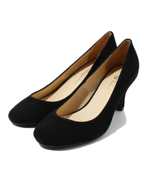 BEAUTY&YOUTH UNITED ARROWS（ビューティーアンドユースユナイテッドアローズ）の「BYSF ラウンドパンプス （fyoww）◆（パンプス・レディース・ブラック/グレー/ピンク/ロイヤルブルー・35h/36/36h/38/37/37h）」の2枚目の写真