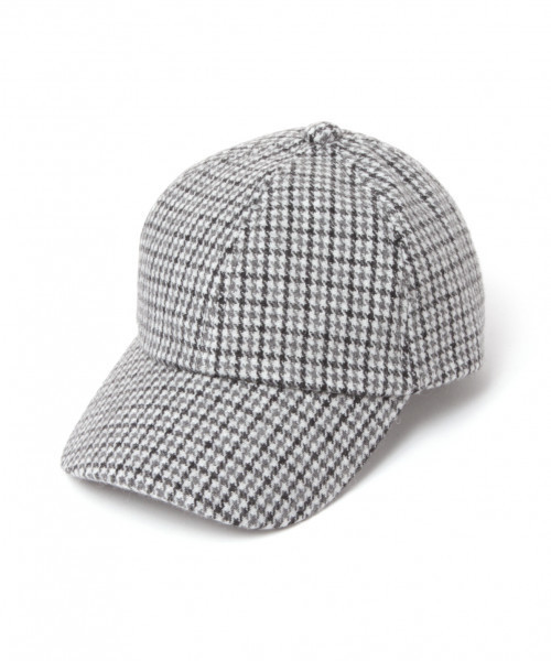 BAYFLOW（ベイフロー）の「チェックCAP（キャップ・レディース・ブラウン/グレー・FREE）」の3枚目の写真