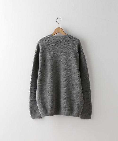 極美品◎　未使用級　スティーブンアラン　クレプスキュール　ニット　ベスト　グレー STEVEN ALAN セーター ニット 「crepuscule × Steven Alan」 AZE