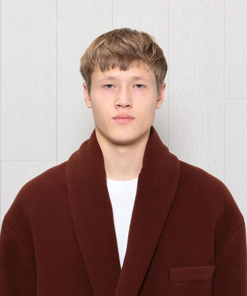 ジャケット・アウター H BEAUTY&YOUTH WOOL CASHMIERE BIG CPO H＞WOOL CASHMERE BIG CPO/ジャケット SIZE:L - メルカリ