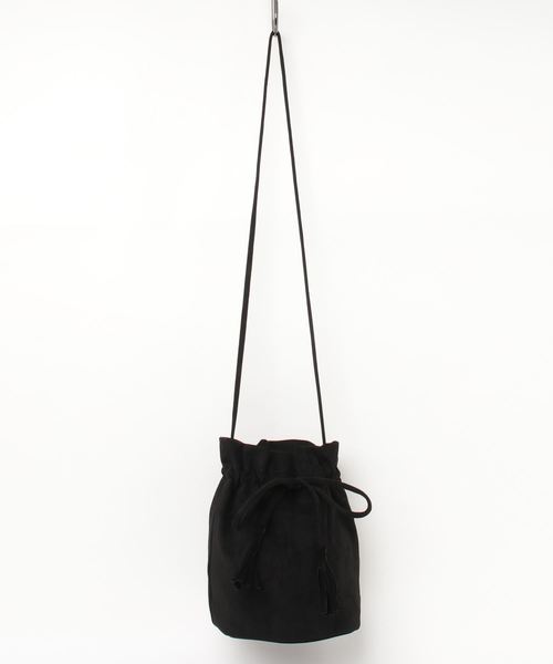 SESTO（セスト）の「ナチュラルカラー巾着ショルダーバッグ（ショルダーバッグ・レディース・キャメル/ブラック/アイボリー・ONESIZE）」の21枚目の写真