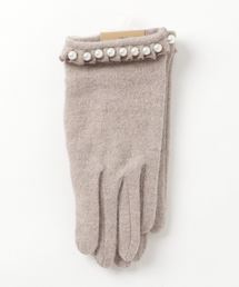 U.Q（ユウキュウ）の「タッチパネル対応パール手袋（手袋）」