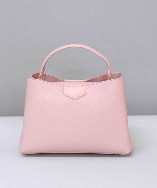 florist(フローリスト)の「【2way】すっきり見えるフェミニンデザインハンドバッグ(ハンドバッグ・レディース・ブラック/ピンク/ブルー/ベージュ/ピンク系その他/ブルー系その他/ホワイト・FREE)」の7枚目の写真