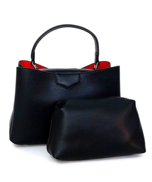 florist(フローリスト)の「【2way】すっきり見えるフェミニンデザインハンドバッグ(ハンドバッグ・レディース・ブラック/ピンク/ブルー/ベージュ/ピンク系その他/ブルー系その他/ホワイト・FREE)」の15枚目の写真