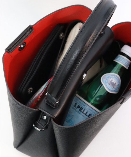 florist(フローリスト)の「【2way】すっきり見えるフェミニンデザインハンドバッグ(ハンドバッグ・レディース・ブラック/ピンク/ブルー/ベージュ/ピンク系その他/ブルー系その他/ホワイト・FREE)」の19枚目の写真